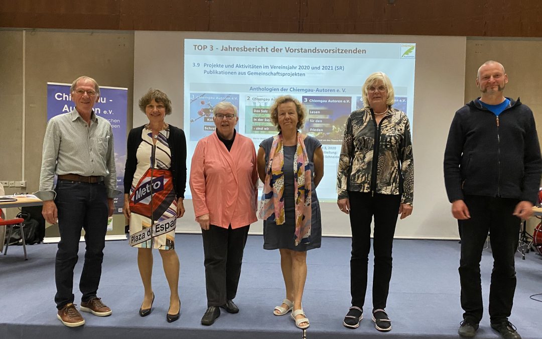 Jahreshauptversammlung der Chiemgau-Autoren am 2. Juli 2021